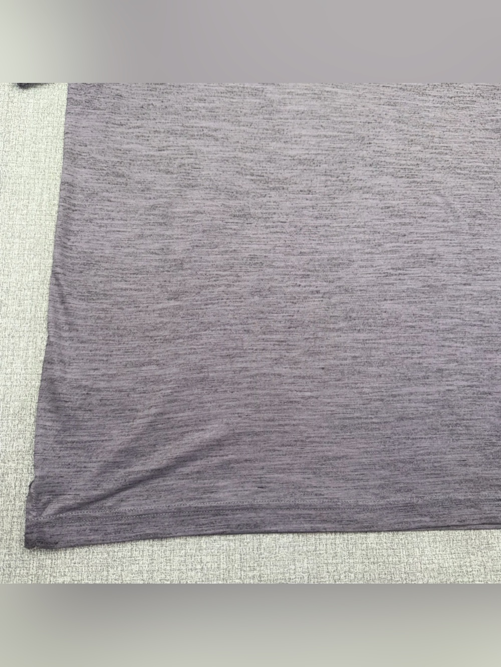 Travis Mathew Purple Heathered Golf Polo Shirt - Picture 3 of 9